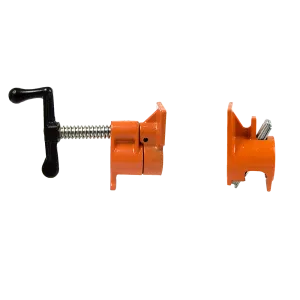 3/4" Wood Gluing Pipe Clamp Set (4 Pack) Heavy Duty PRO Woodworking Cast Iron