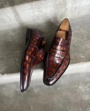 ALEX crocodile Loafer *** Best Seller ***