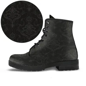 Combat Boots - Classic Pattern #113 | Unisex Boots, Custom Shoes, Hippie Boots, 90s Boots, Women's Boots