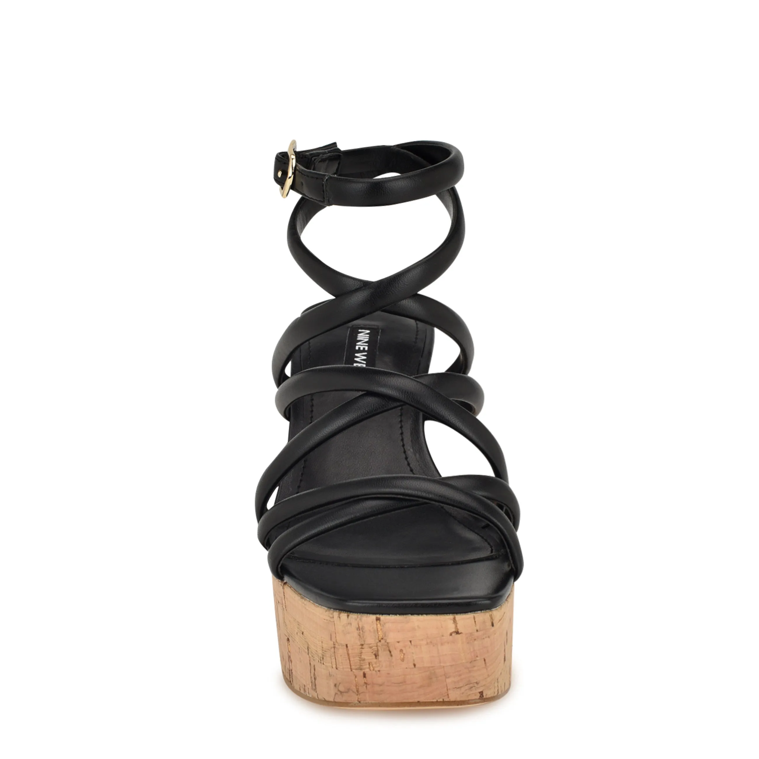 Corke Platform Wedge Strappy Sandals