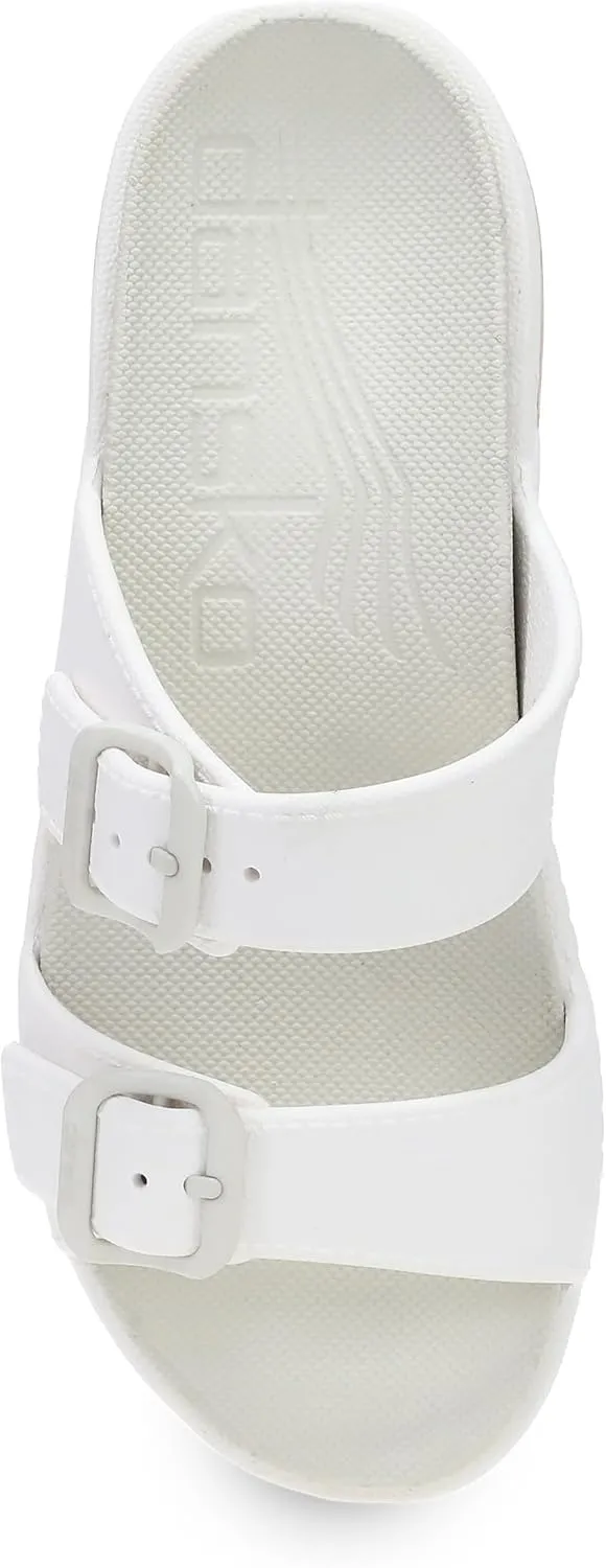 Dansko Kandi Slip-On Adjustable Sandal for Women ?C Lightweight and Durable, Easy Clean Molded EVA ?CNatural Arch Technology for Added Support