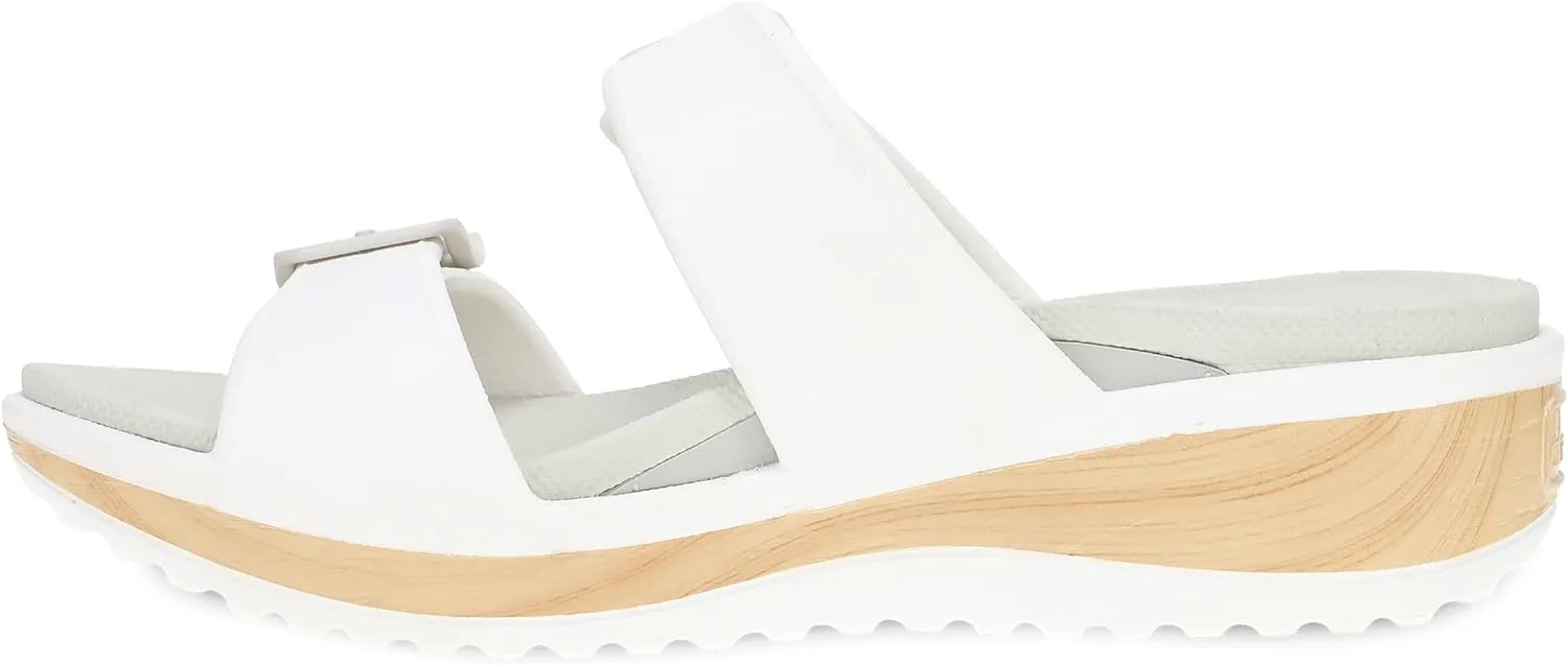 Dansko Kandi Slip-On Adjustable Sandal for Women ?C Lightweight and Durable, Easy Clean Molded EVA ?CNatural Arch Technology for Added Support