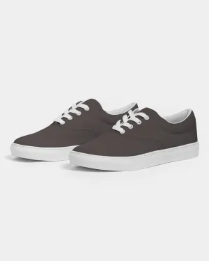 Deep Dark Brown Women's Canvas Sneakers | Women's | Deep Dark Pale Brown | C60M60Y60K60