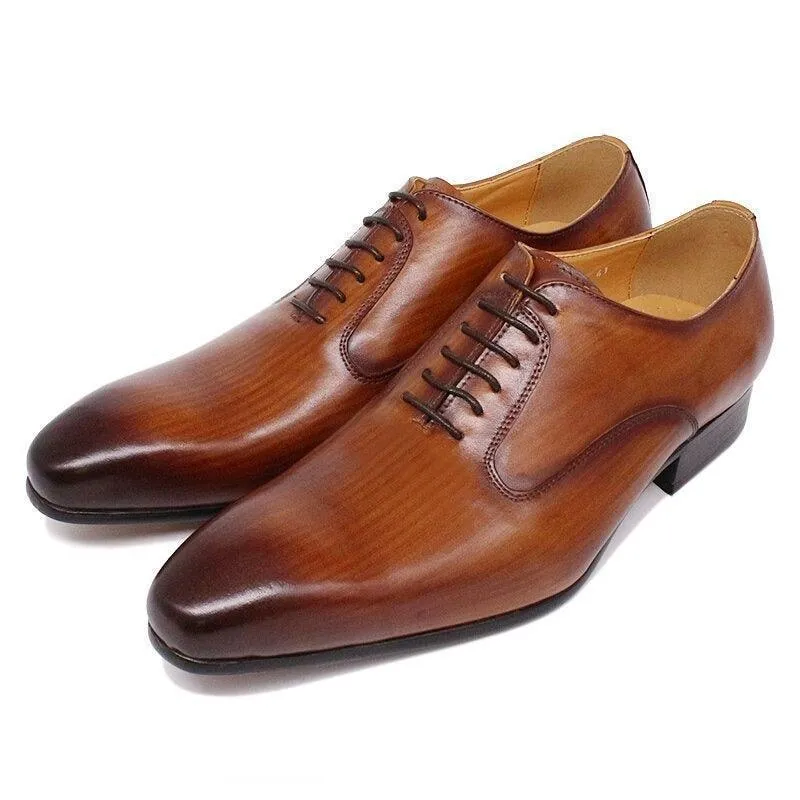 Dress Shoes -  Maverick Lace-Up Men Shoes