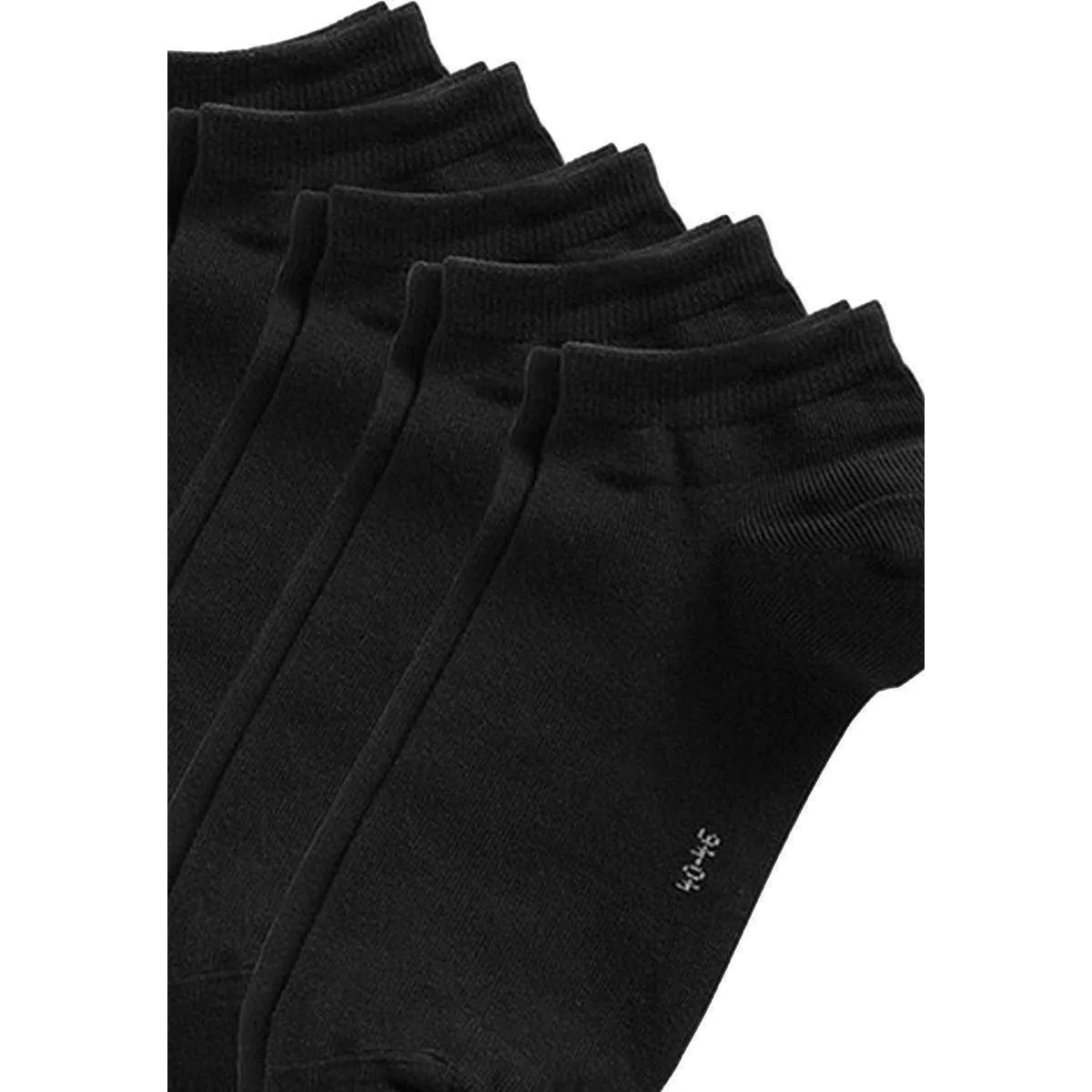 Esprit Black Block Coloured Sneaker 5 Pack Socks