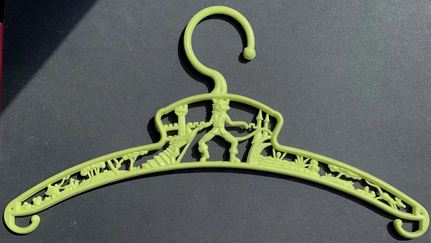 Extraordinary Puss in Boots Vintage Childrens Hanger