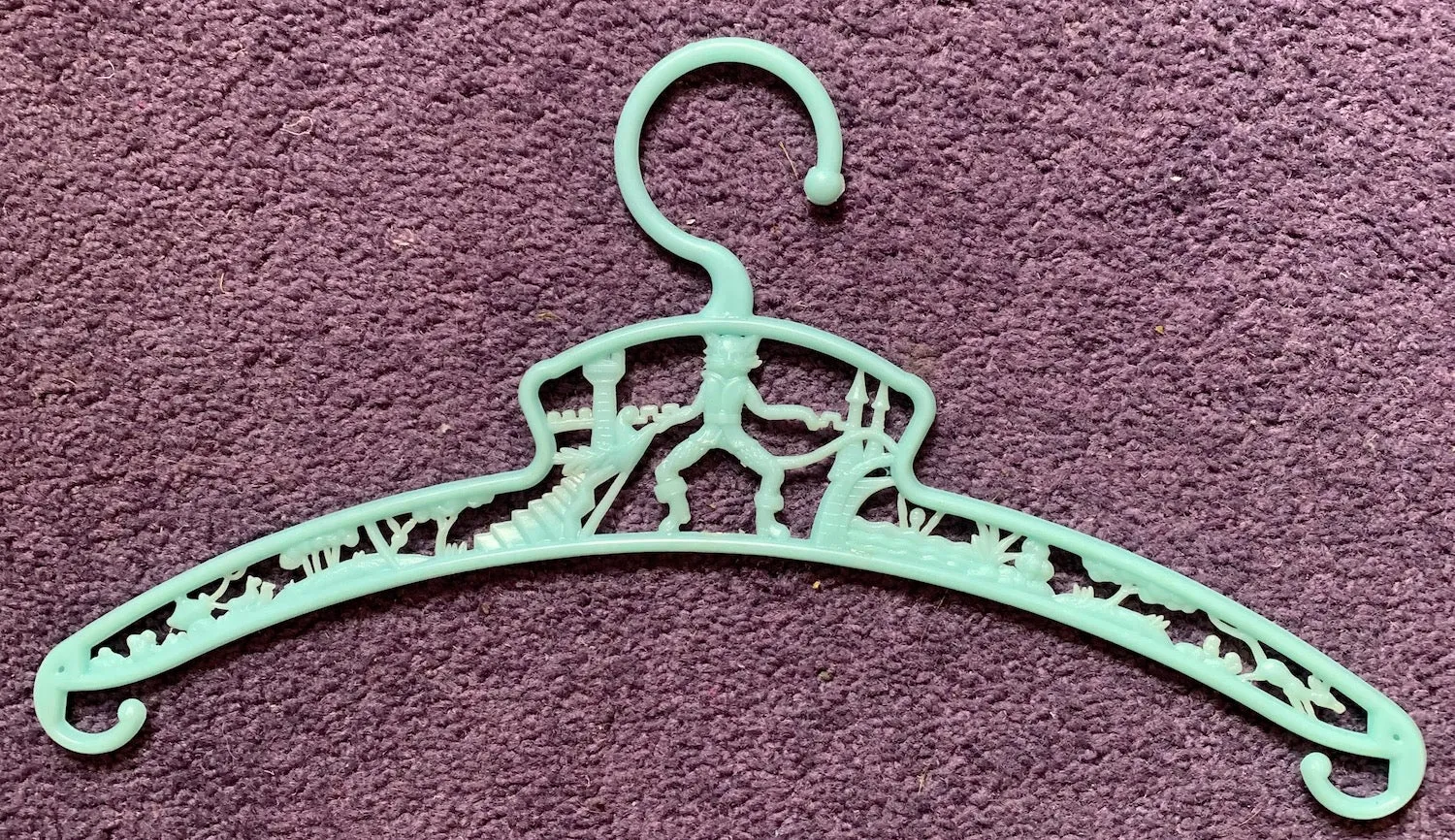 Extraordinary Puss in Boots Vintage Childrens Hanger
