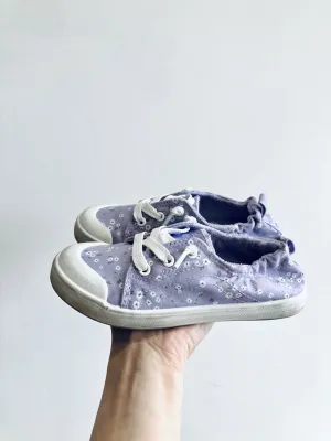 Floral Slip-On Shoes // 12 Kid