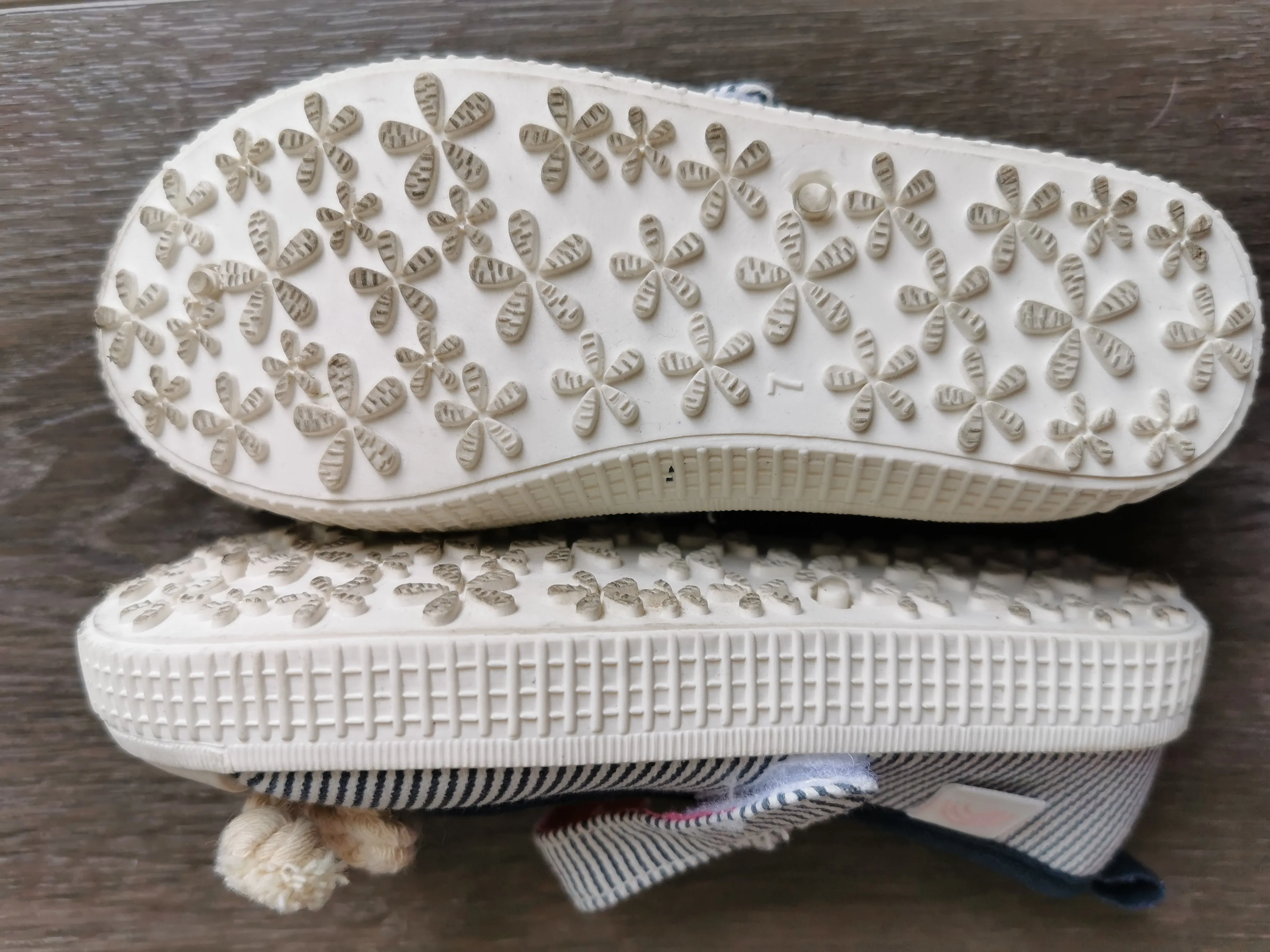 GIRL SIZE 7 TODDLER - JOE FRESH, Casual Summer Ballet Flats EUC B2
