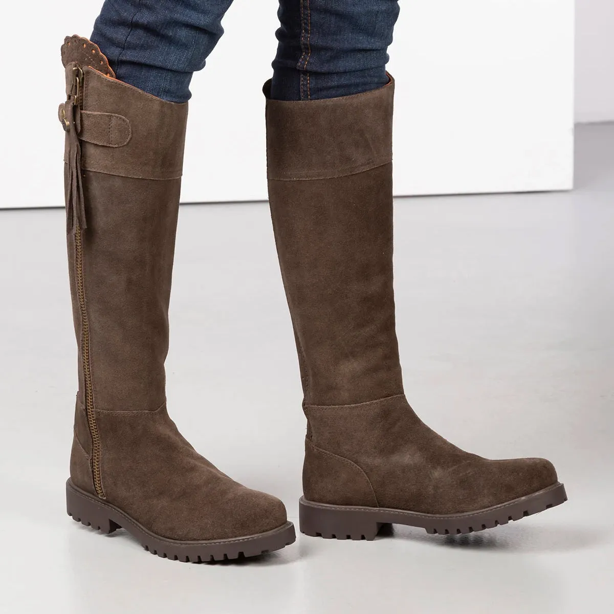 Ladies Tall Leather Boot