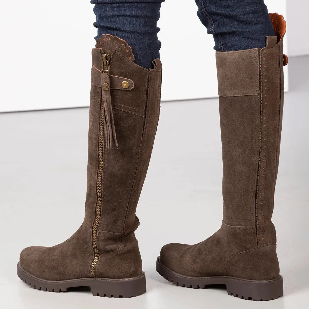 Ladies Tall Leather Boot