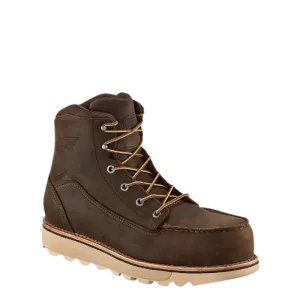 Men's 6" Traction Tred Lite 02475 Waterproof Insulated Non-Metallic Toe Boot | Brown