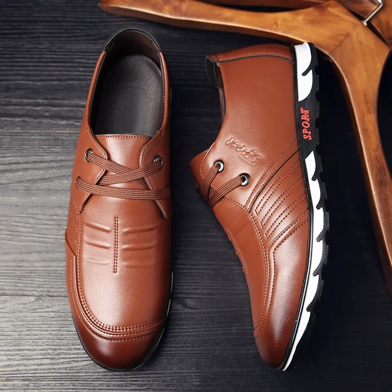 Mens Dress Shoe Brown Black