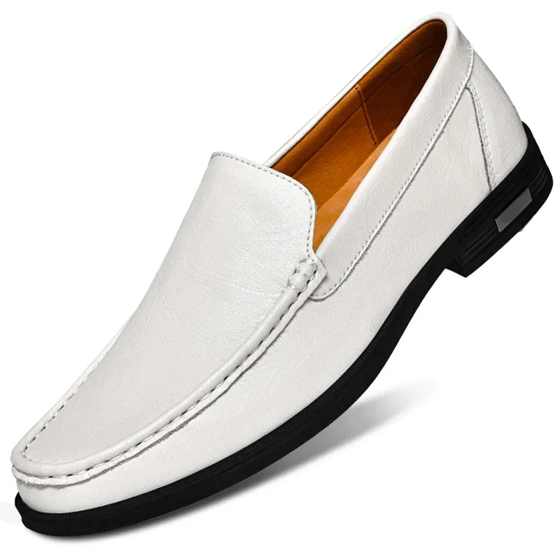 Men's Genuine Leather flat Loafer