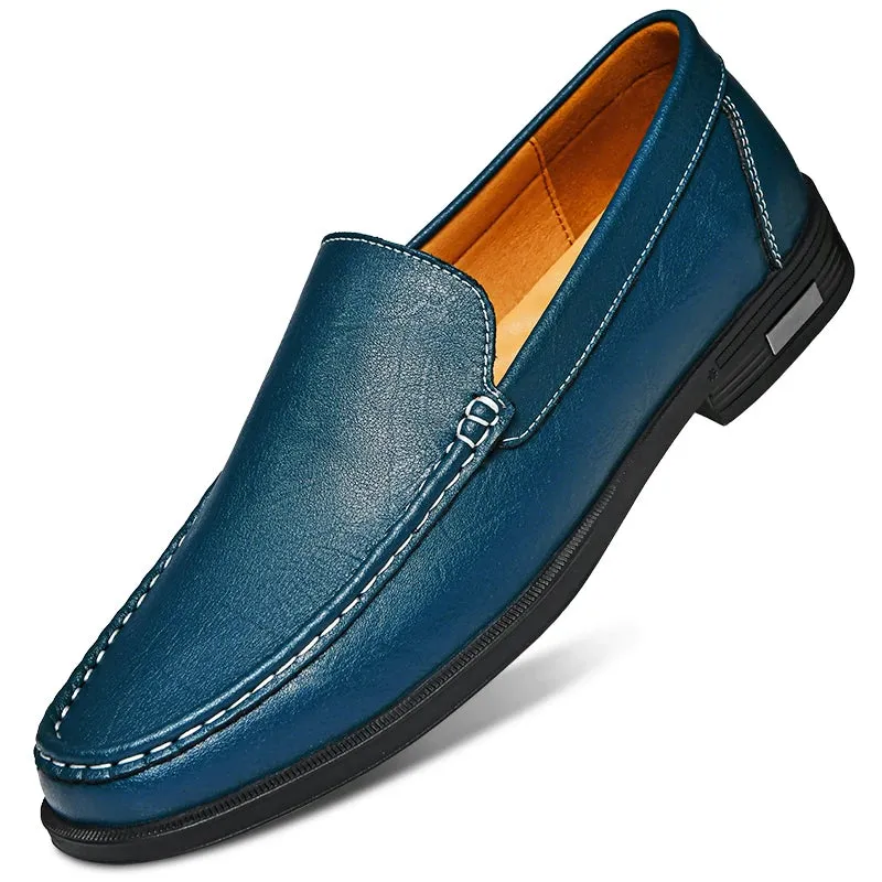 Men's Genuine Leather flat Loafer