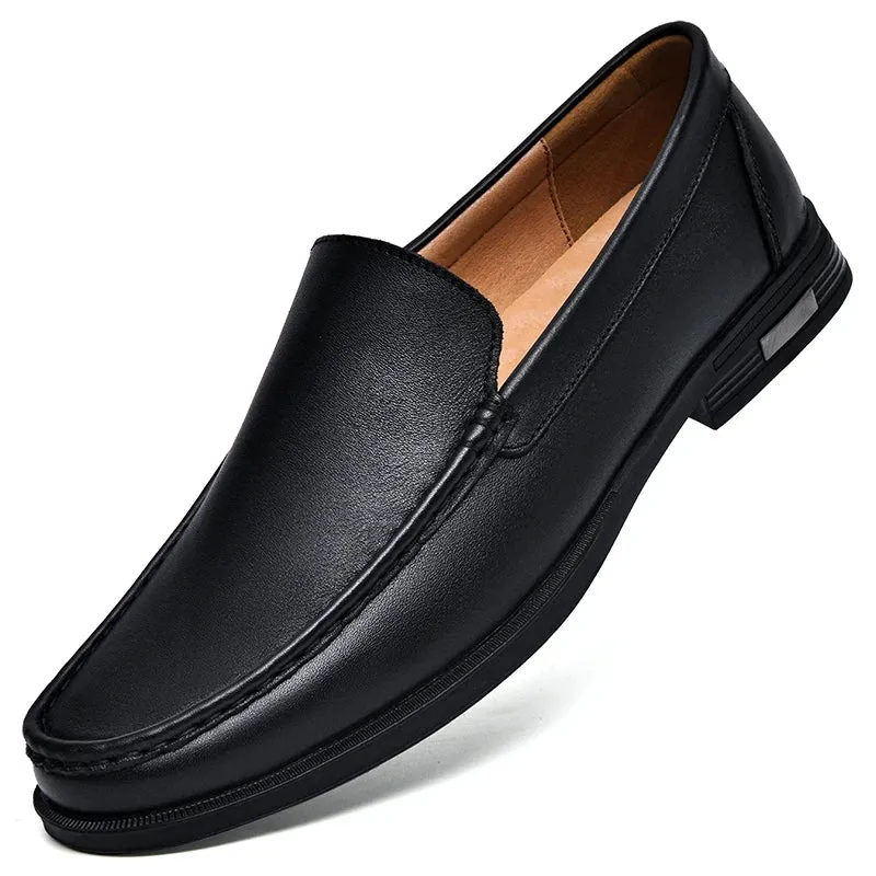 Men's Genuine Leather flat Loafer