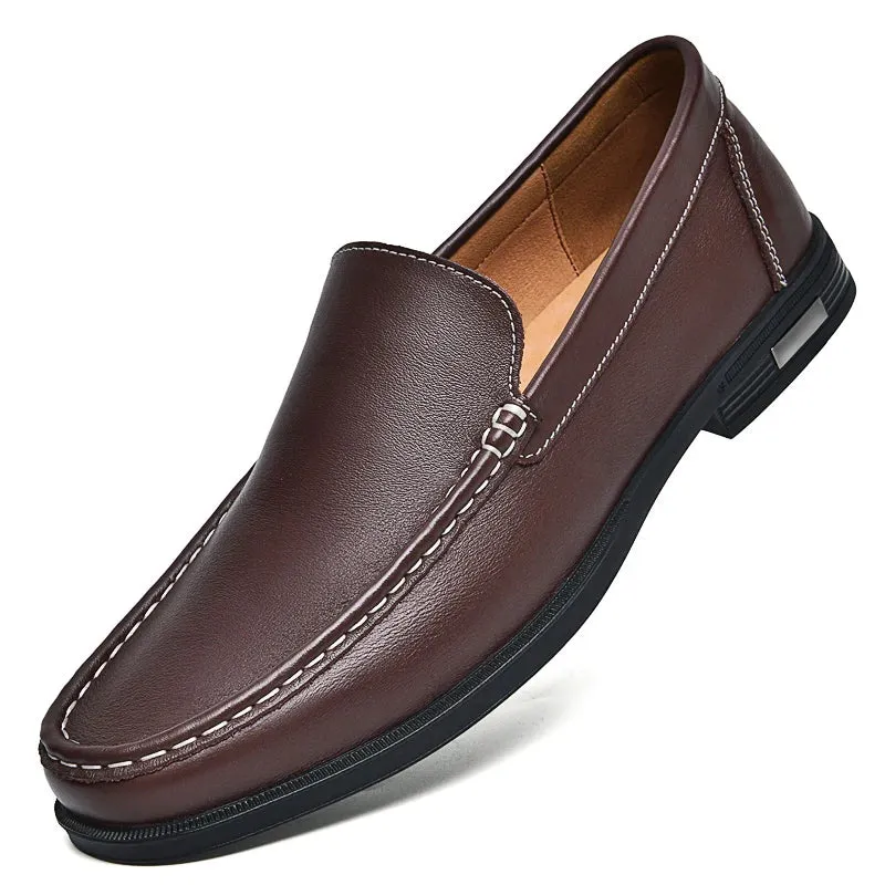 Men's Genuine Leather flat Loafer