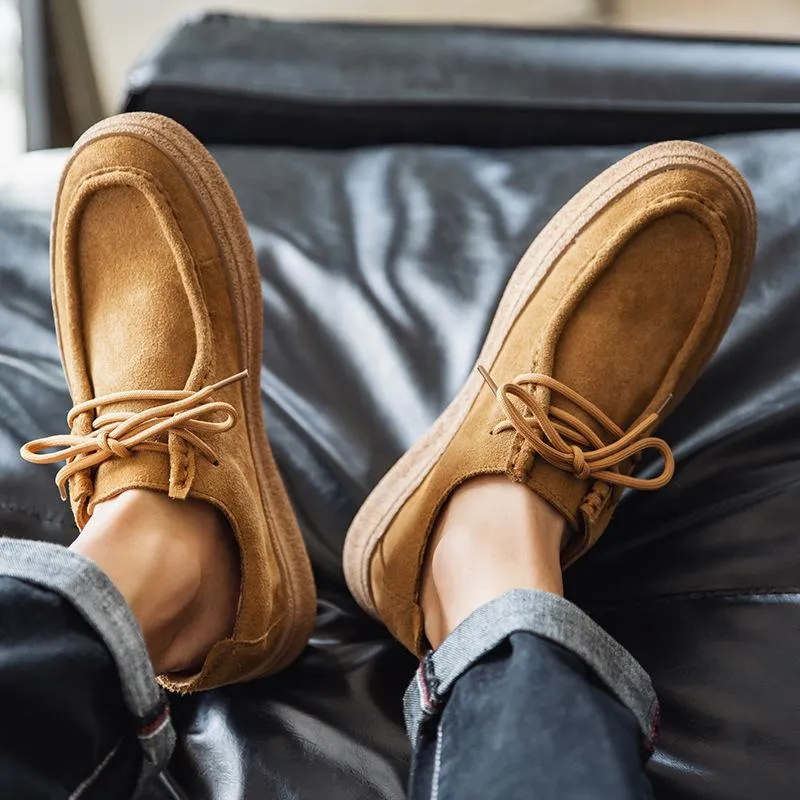 Men's Leather Casual Retro Shoes