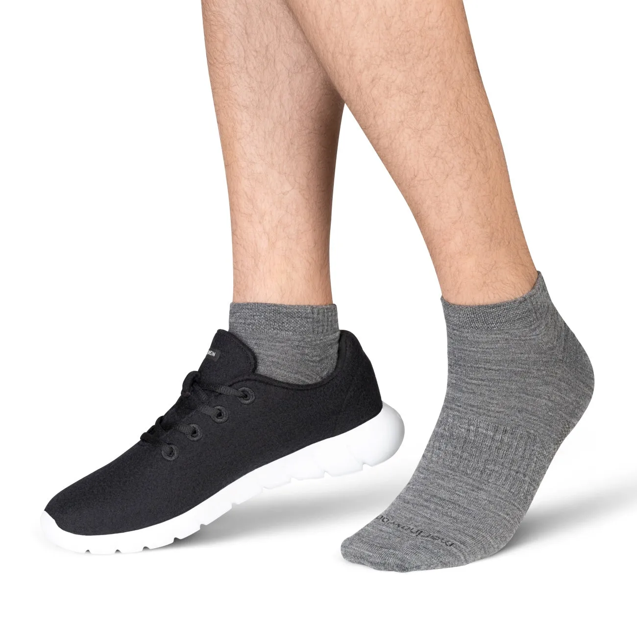 Merino Wool Sneaker Socken 3er-Pack