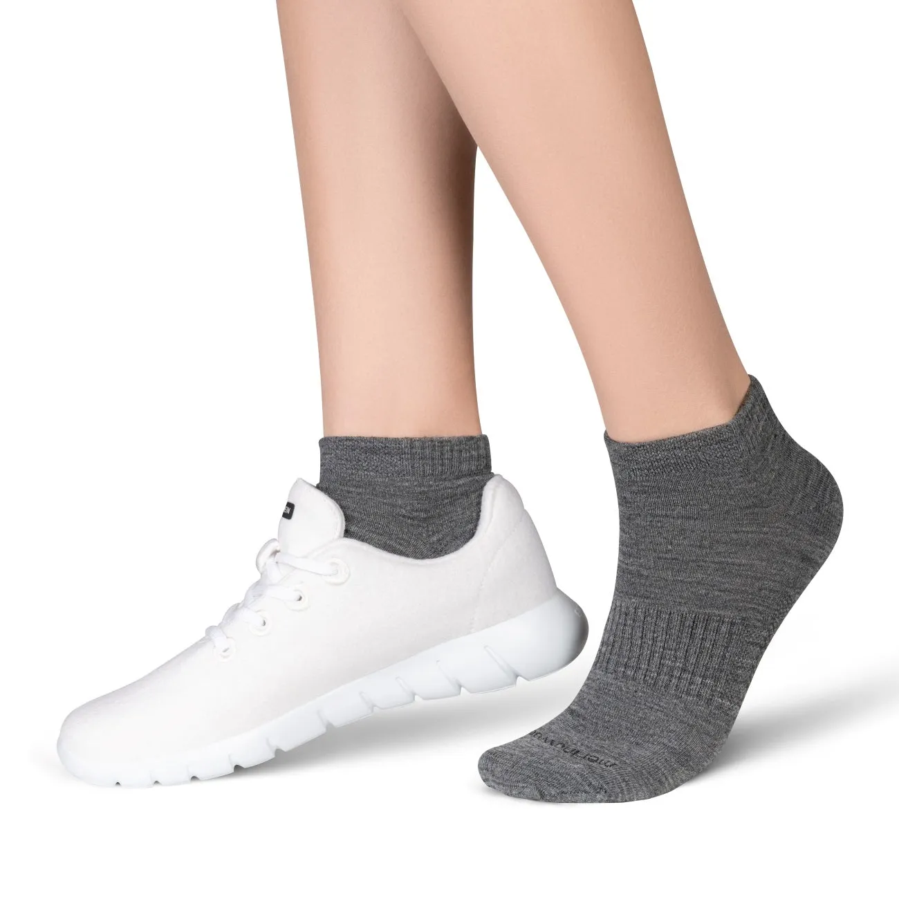 Merino Wool Sneaker Socken 3er-Pack