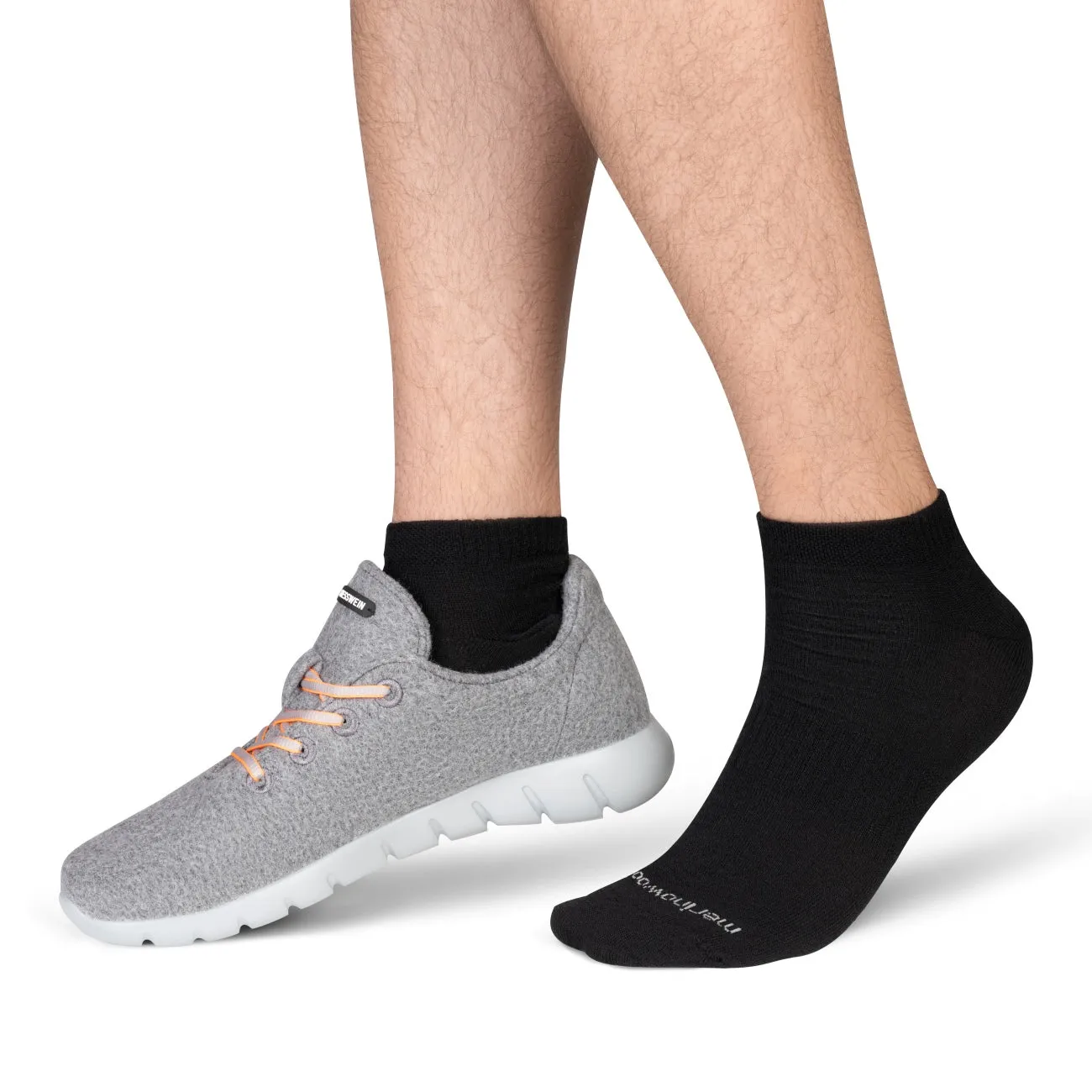 Merino Wool Sneaker Socken 3er-Pack