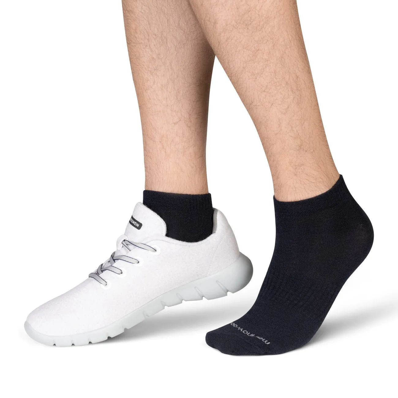 Merino Wool Sneaker Socken 3er-Pack