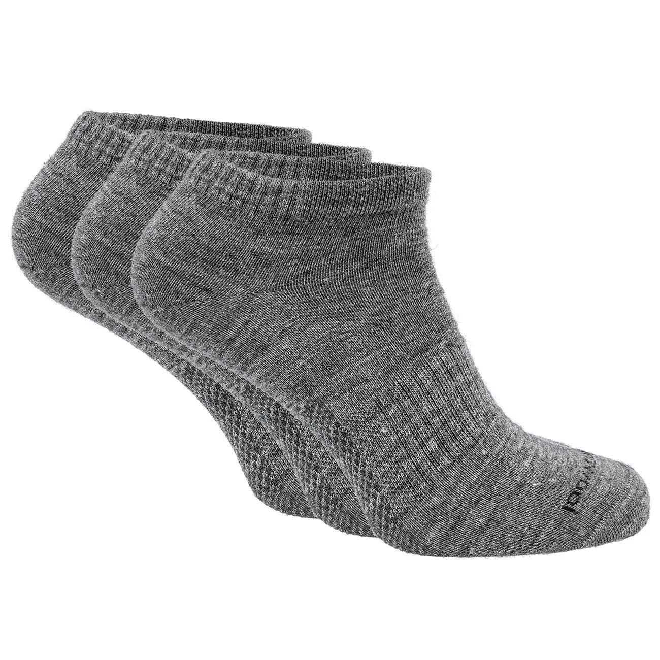 Merino Wool Sneaker Socken 3er-Pack