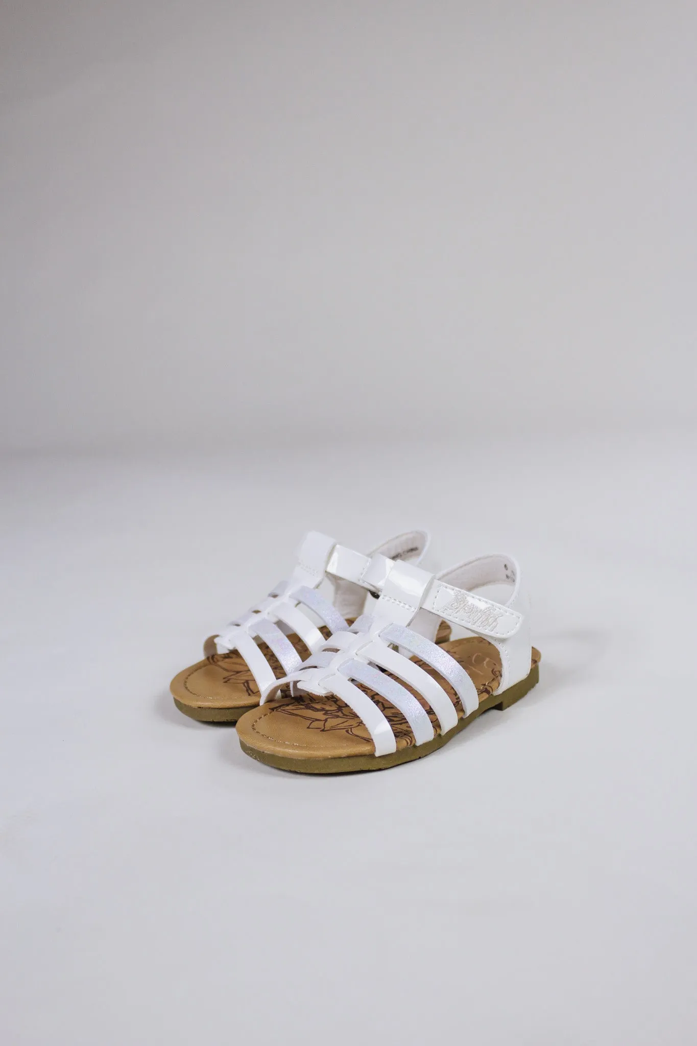 Milkyway White Blowfish Girls Sandal