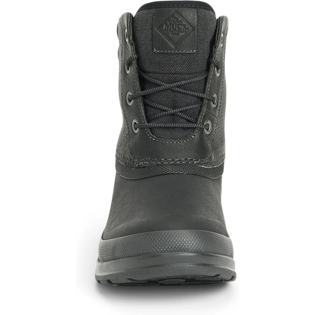 Muck Men's Originals Duck Lace Waterproof Outdoor Boot - Black - ODL-000