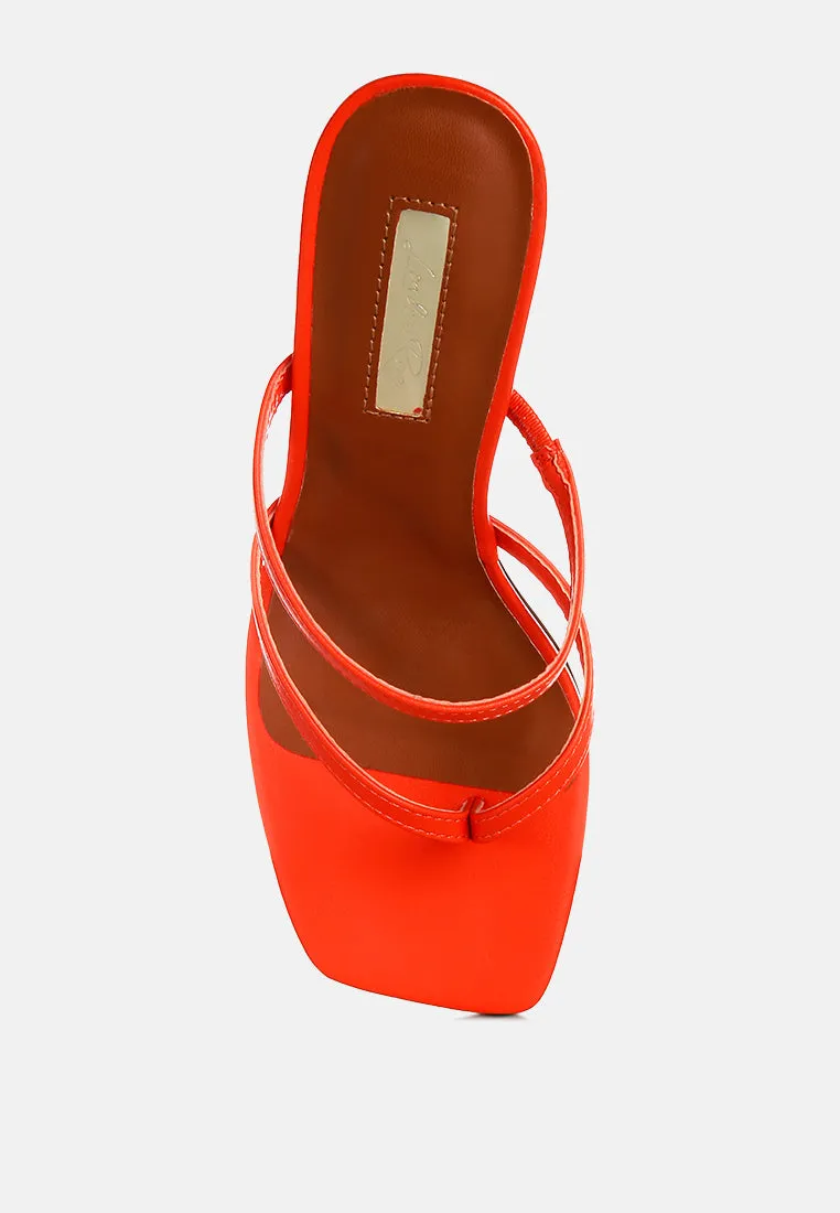 night life pin heels casual sandals