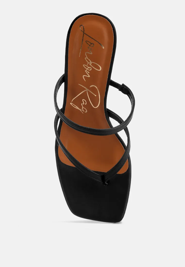 night life pin heels casual sandals