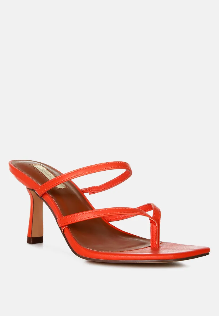 night life pin heels casual sandals