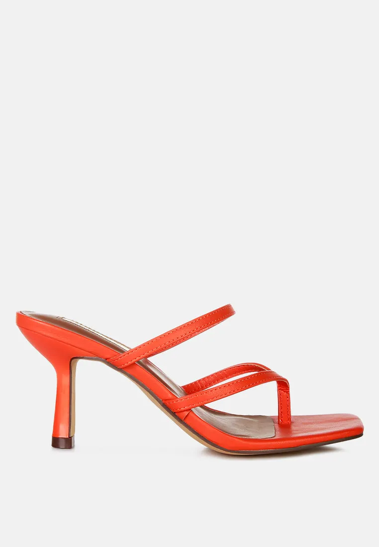 night life pin heels casual sandals
