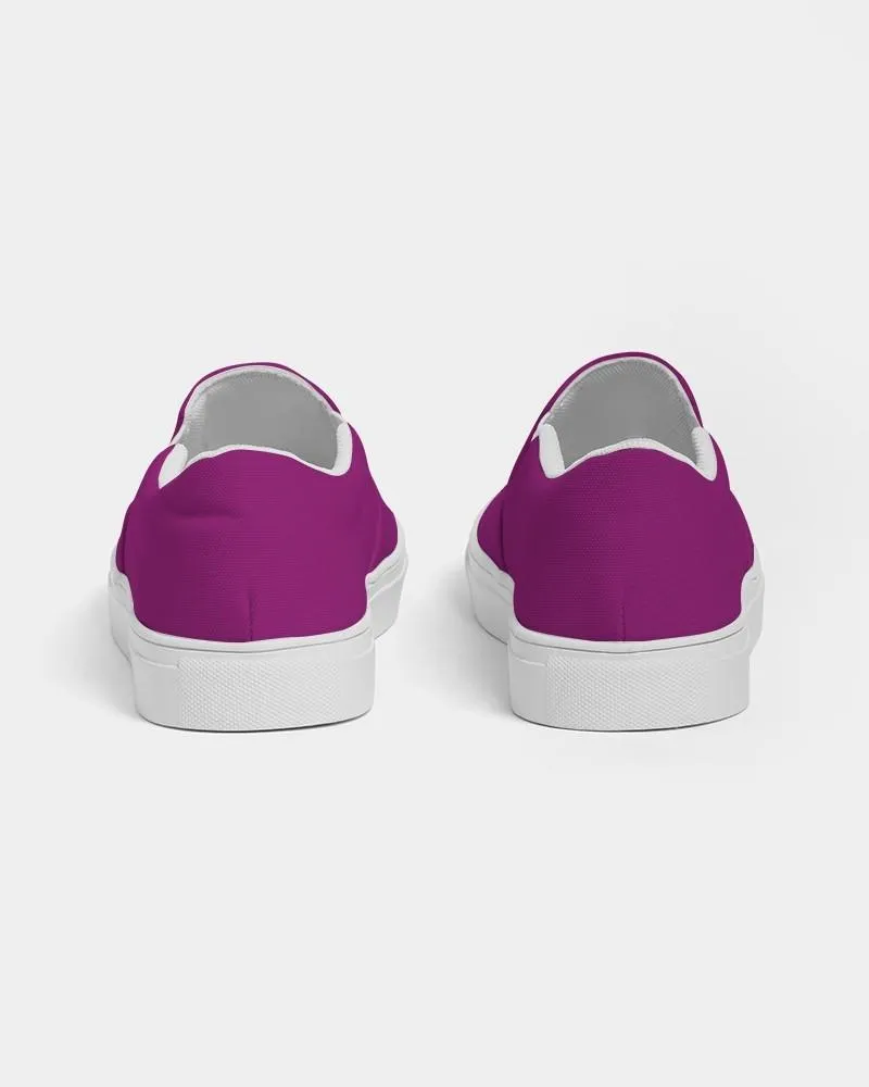 Shaded Purple Slip-On Canvas Sneakers | Men's | C25M100Y0K30