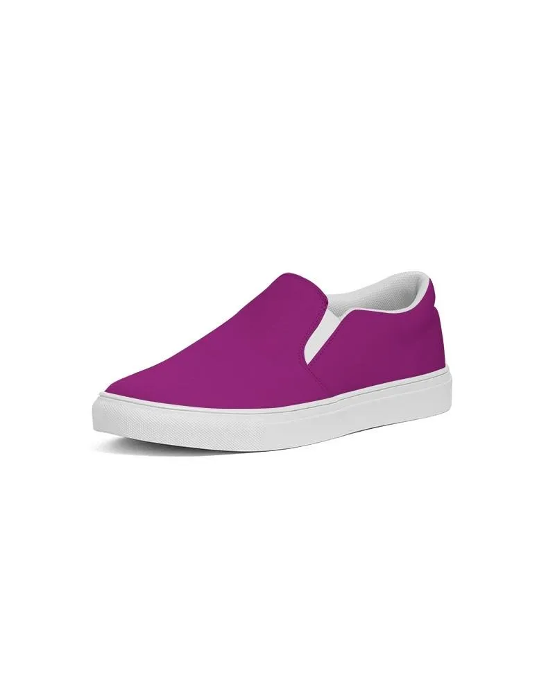 Shaded Purple Slip-On Canvas Sneakers | Men's | C25M100Y0K30
