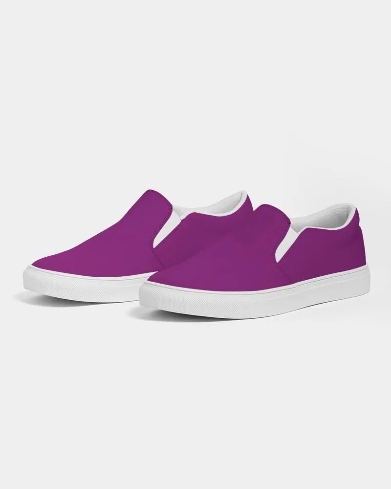Shaded Purple Slip-On Canvas Sneakers | Men's | C38M100Y0K30