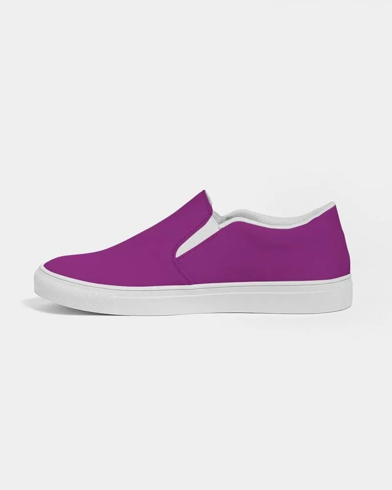 Shaded Purple Slip-On Canvas Sneakers | Men's | C38M100Y0K30