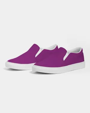 Shaded Purple Slip-On Canvas Sneakers | Men's | C38M100Y0K30