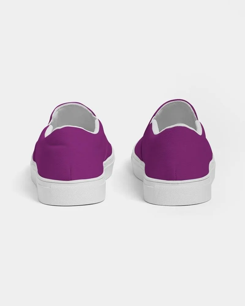 Shaded Purple Slip-On Canvas Sneakers | Men's | C38M100Y0K30