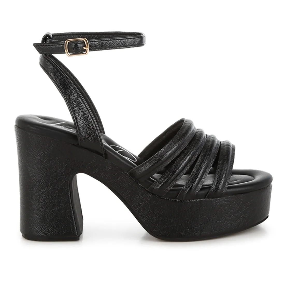 Strappy High Platform Sandals