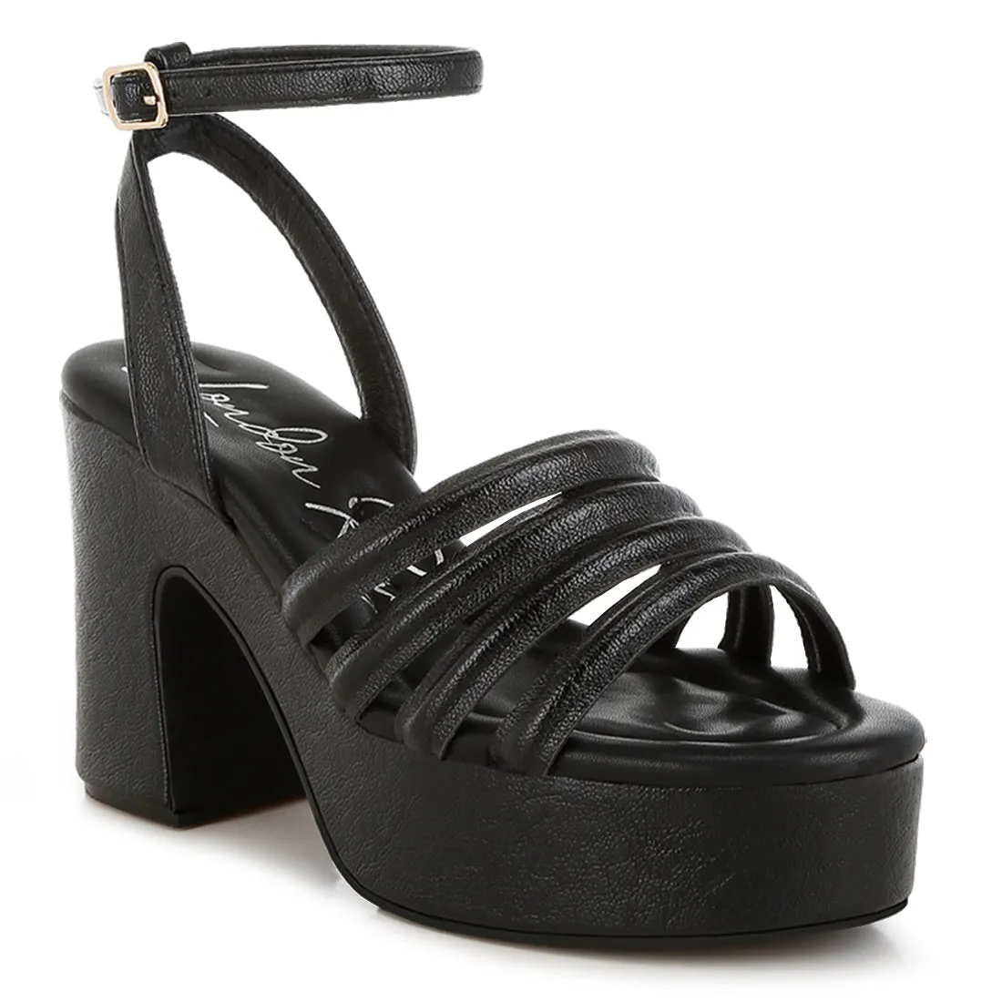 Strappy High Platform Sandals