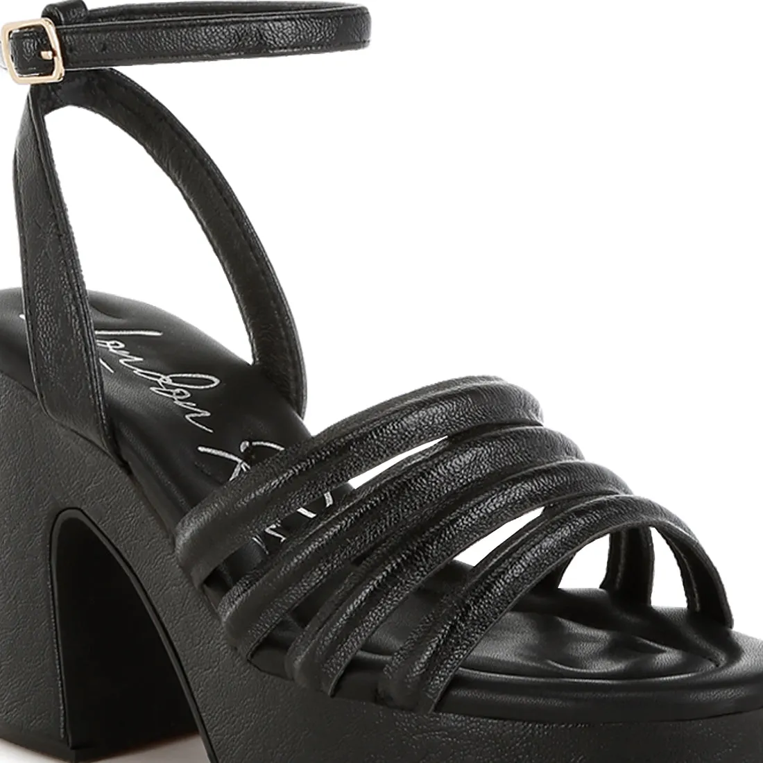 Strappy High Platform Sandals