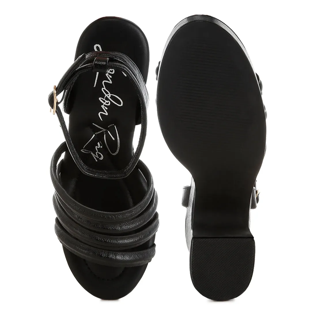 Strappy High Platform Sandals