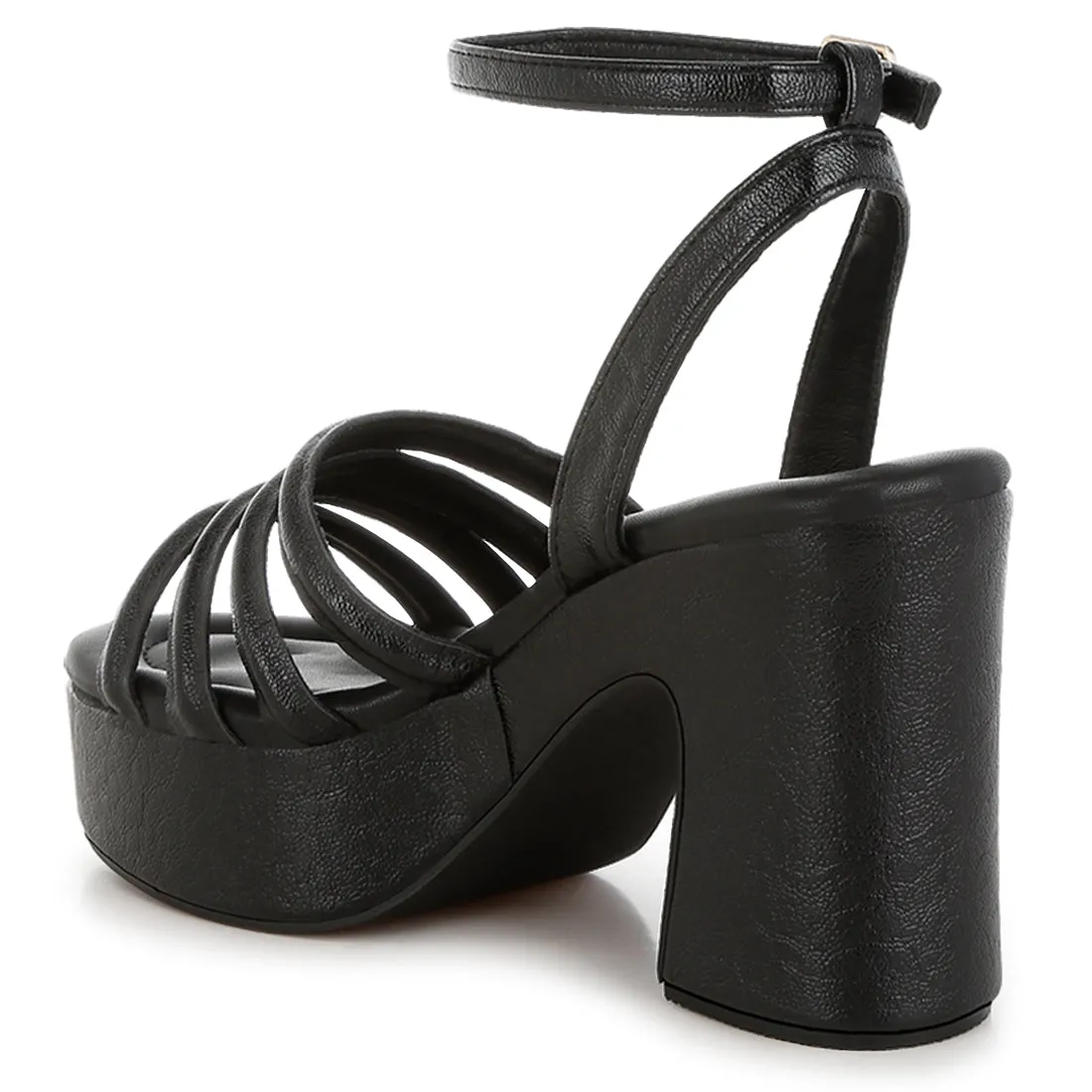 Strappy High Platform Sandals