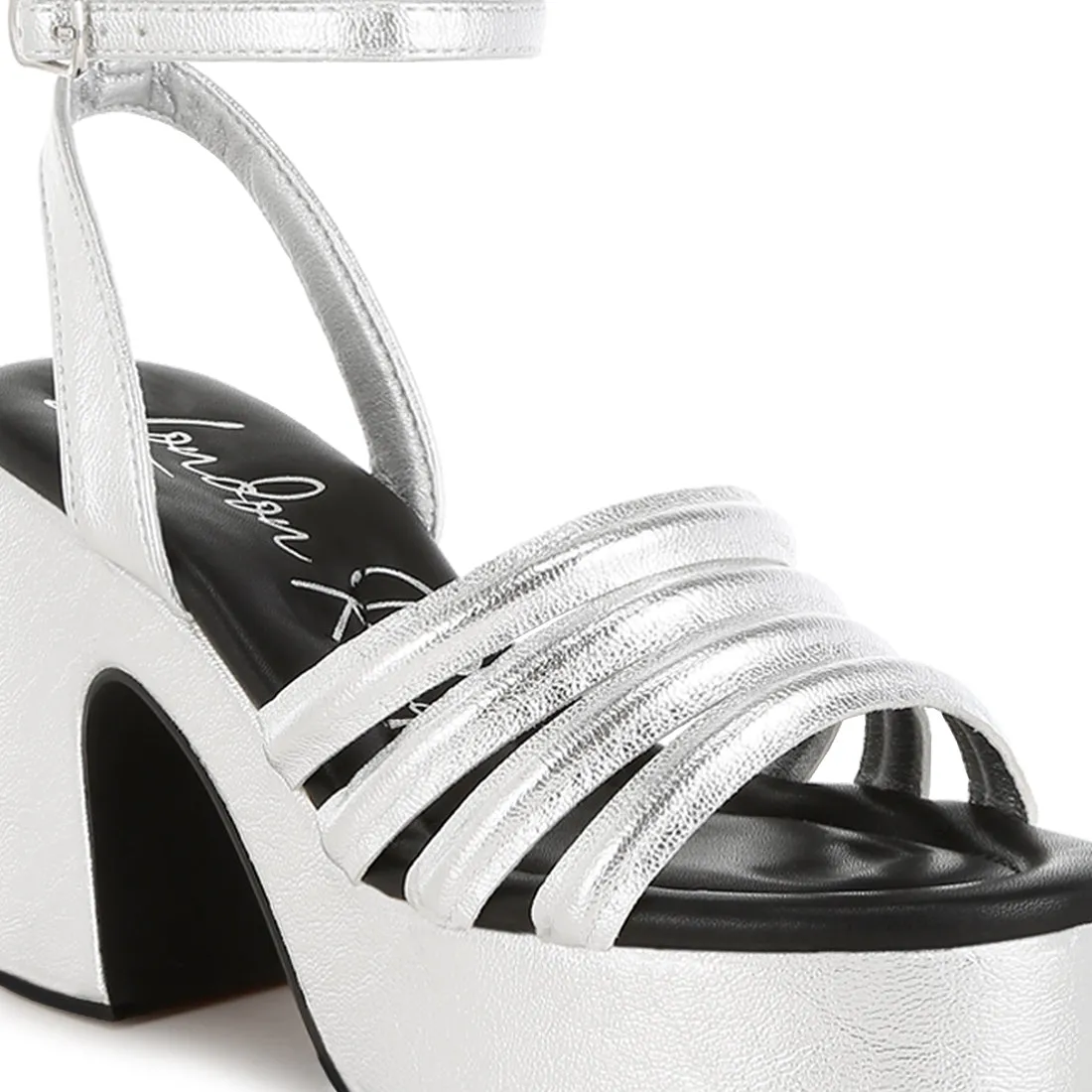 Strappy High Platform Sandals