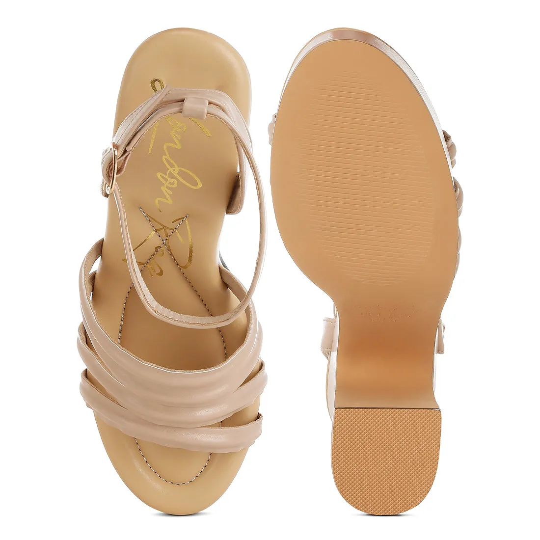 Strappy High Platform Sandals