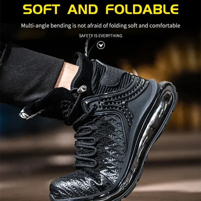 TitanGuard 7 Pro Men's Plus Size Steel Toe Shoes