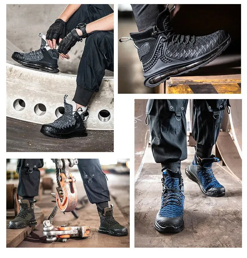 TitanGuard 7 Pro Men's Plus Size Steel Toe Shoes
