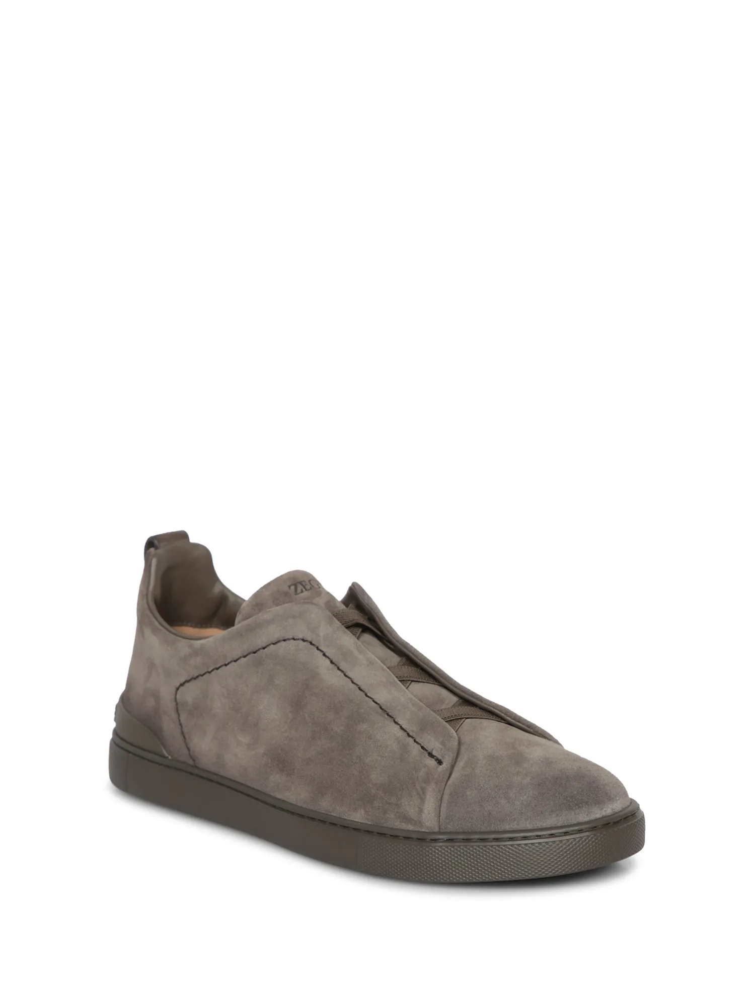 Triple Stitch Grey-Green Sneakers
