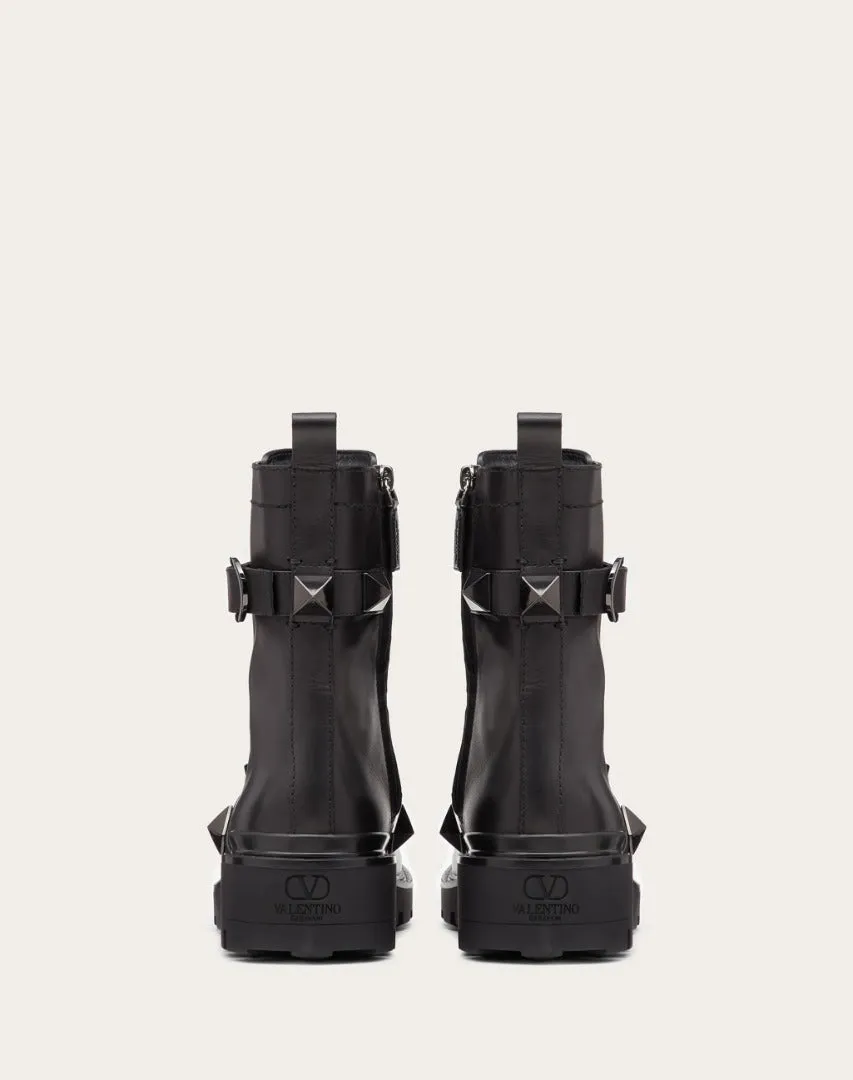VALENTINO GARAVANI - Roman Stud combat boot